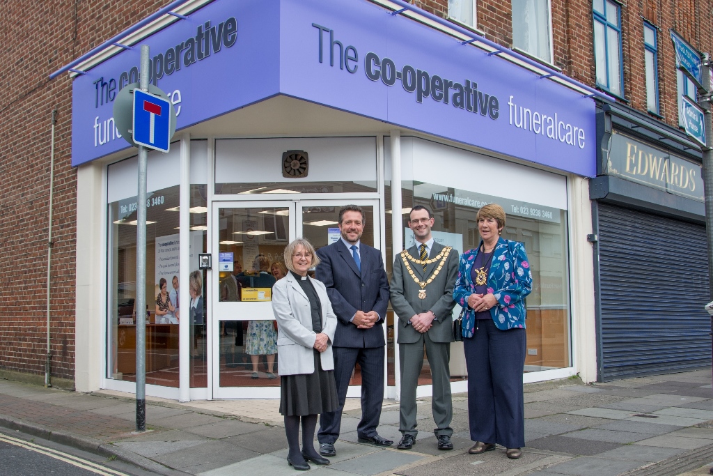 EDITED - The Southern Co-operative Funeralcare branch opening Cosham May 2014