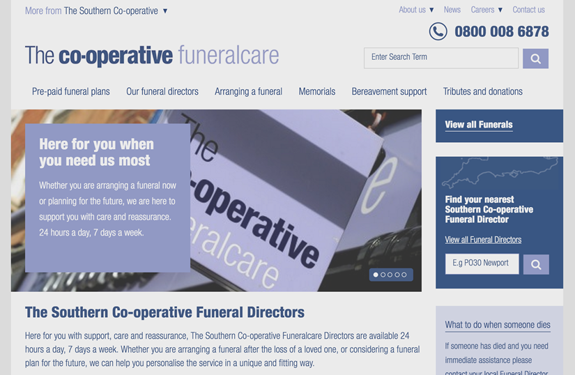 The co operative funeralcare jobs