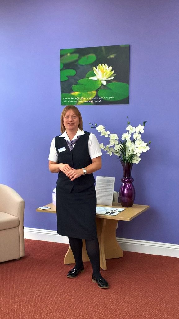 Image of Suzanne Smith, Funeral Co-ordinator for The Southern Co-operative Funeralcare in Shaftesbury.